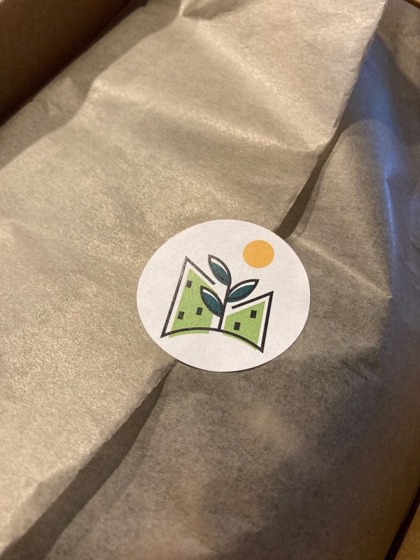 Marvy Green Gift Box met Blumat