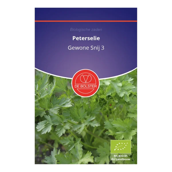 Peterselie Gewone snij 'Petroselium Crispum' - De Bolster