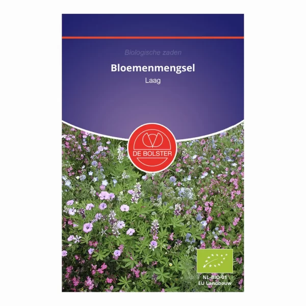Bloemenmengsel Laag De Bolster Biologische Zaden
