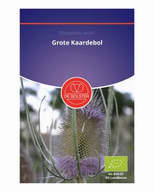 Grote kaardebol De Bolster Biologische zaden